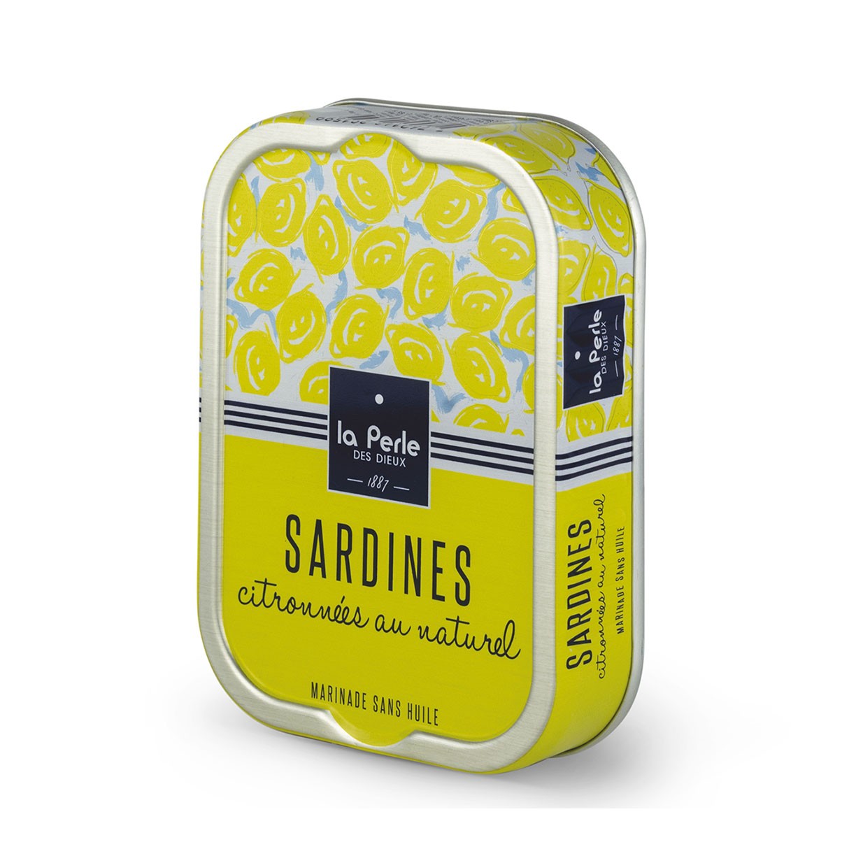 Sardines citronnées au naturel