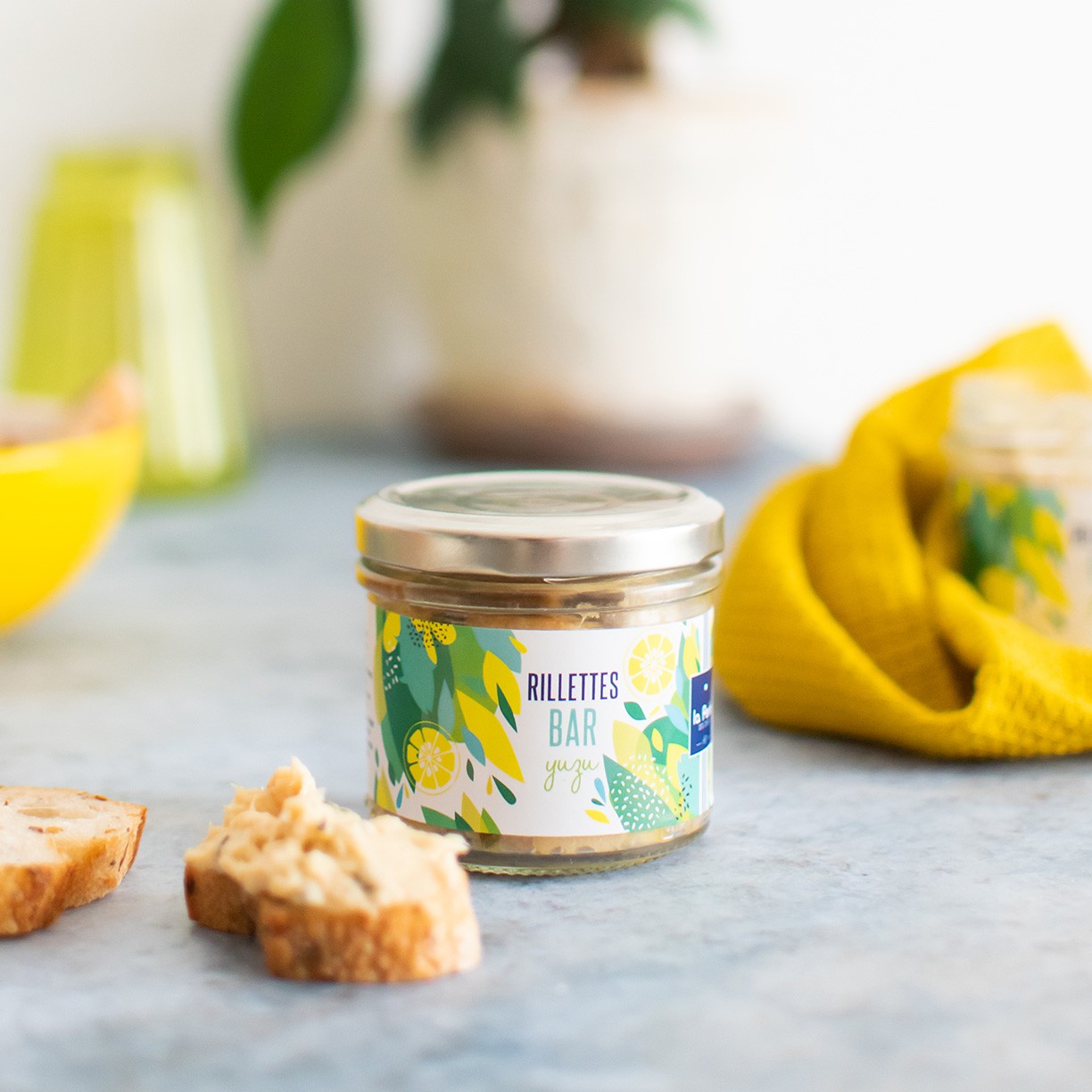 Lot de rillettes bar au yuzu