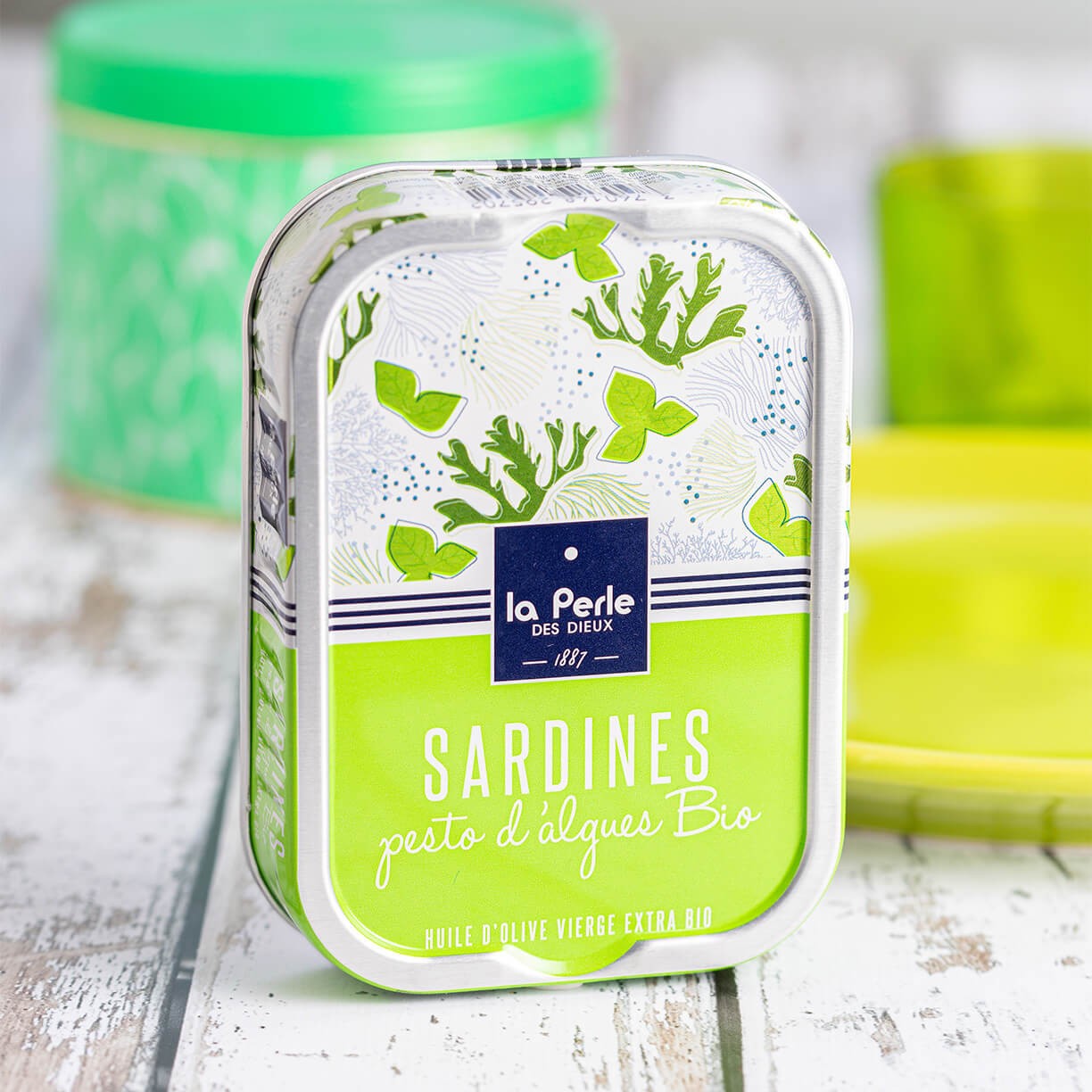 Sardines au pesto d'algues BIO