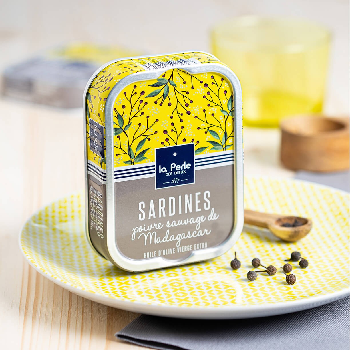 Sardines au poivre sauvage de Madagascar