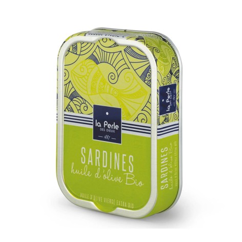 Sardines à l'huile d'olive Bio