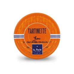 Tartinette de thon et carottes cumin