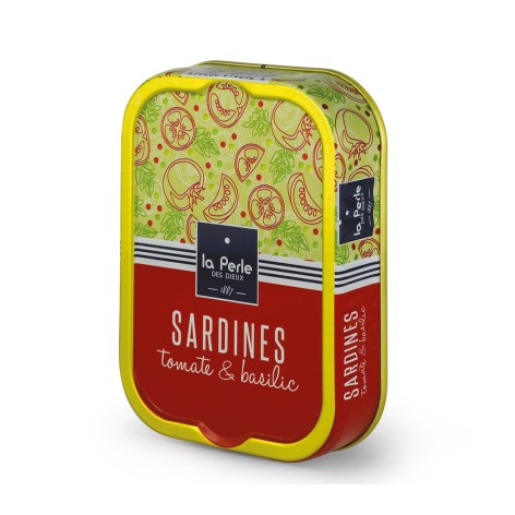 Sardines à la tomate et au basilic
