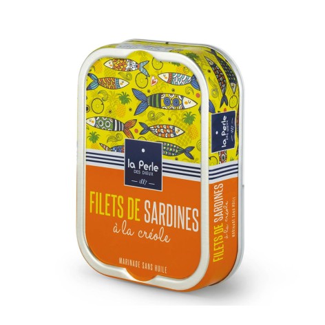 Filets de sardines sans huile à la créole Filets de sardines sans huile à la créole