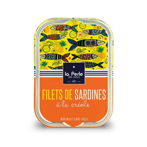 Filets de sardines sans huile à la créole Filets de sardines sans huile à la créole