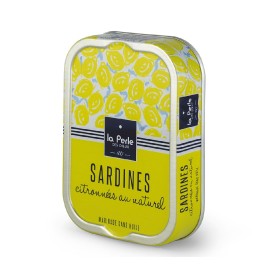 Sardines citronnées au naturel