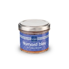 Verrine de homard bleu à...