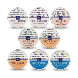 Assortiment d'émiettés