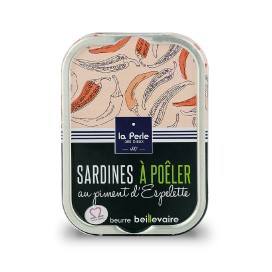 Sardines à poêler au piment d'Espelette