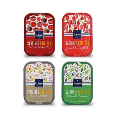 Assortiment de sardines...