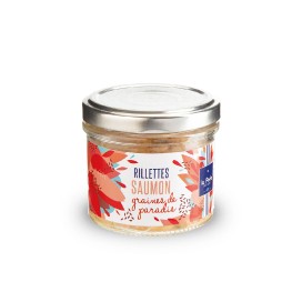 Rillettes de saumon aux...