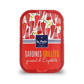 Lot de sardines grillées au...