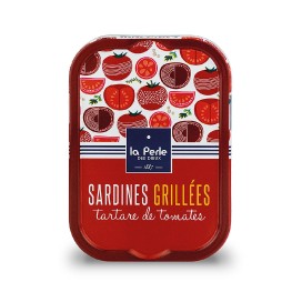 Lot de sardines grillées au...
