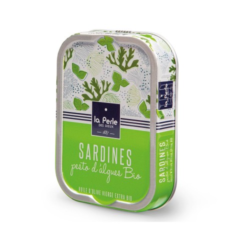 Sardines au pesto d'algues BIO