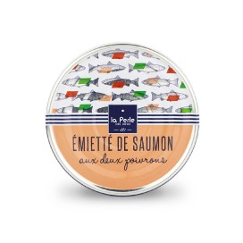Lot d'émietté de saumon aux...