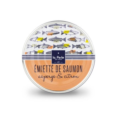 Lot d'émietté de saumon à...