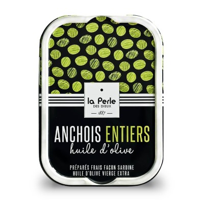 Lot d'anchois à l'huile...