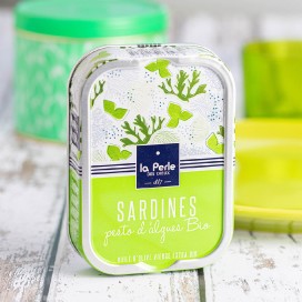 Sardines au pesto d'algues BIO