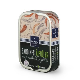 Sardines à poêler au piment d'Espelette