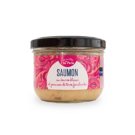 Saumon au beurre blanc et...